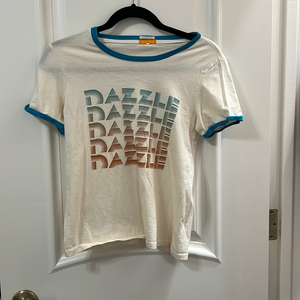 mother cream graphic t shirt